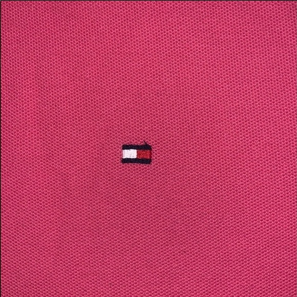 Tommy Hilfiger Salmon Polo L - Picture 3 of 4